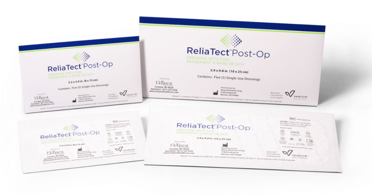 ReliaTect Post Op Dressing Packaging
