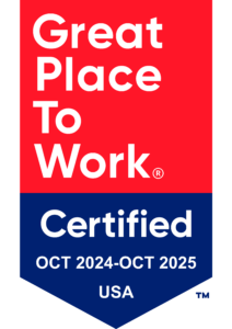 Great Place to Work Certified Oct 2024-Oct 2025